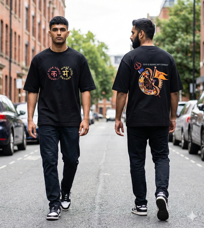 God Is Riding My Chariot Oversized T-Shirt